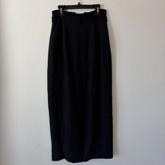 Compagnie Internationale Express Vintage 90s Button Front Maxi Skirt Size 3/4 - Picture 4 of 7